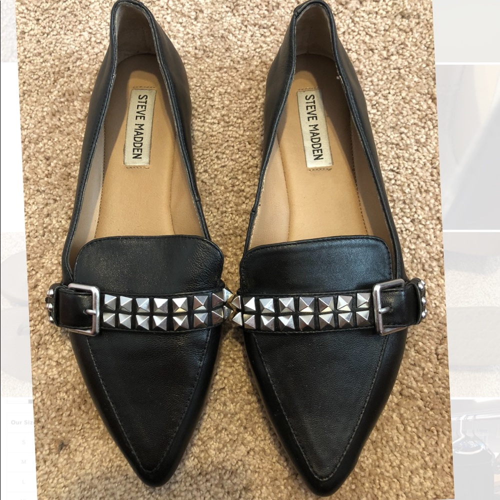 Steve Madden Studded Point Flats